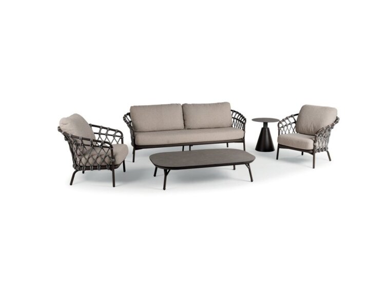 Moretti sedacia súprava sivá