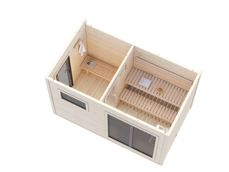 Sauna PALMAKO GRACE 8,2 m² outdoor