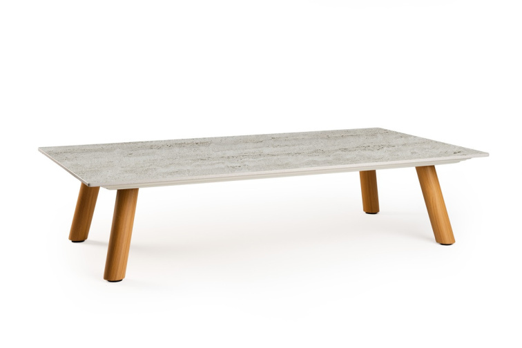 Wakkanda kávový stolík Dekton Marmorio