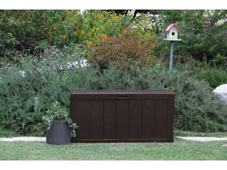 Úložný box SHERWOOD STORAGE Keter hnedý 117x45x58cm