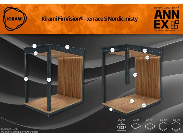 Kirami FinVision® MODUL- terasa