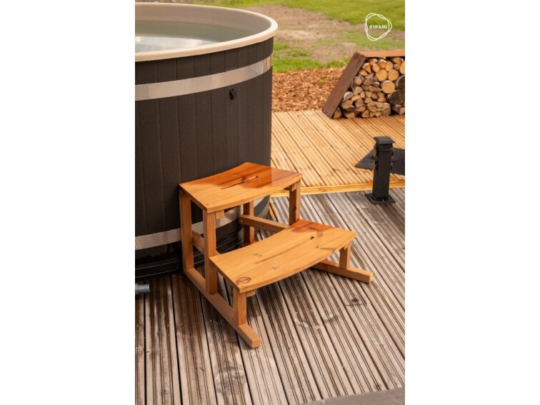 Drevené schodíky A-STEP AROUND - termodrevo