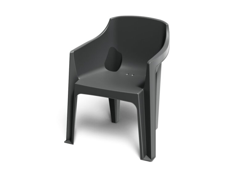 Stolička s opierkami rúk - TURINO 630x555x775 mm