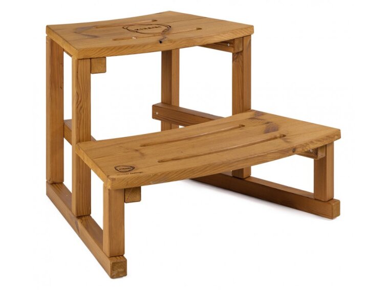 Drevené schodíky A-STEP AROUND - céder