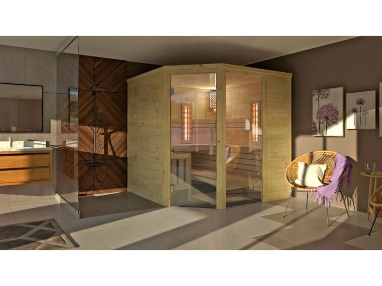 Sauna Tuindeco ALASKA INFRA Indoor