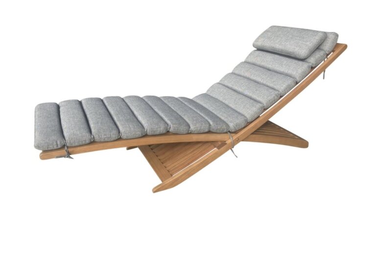 Lehátko GRAZIA vrátane vankúša Eukalyptus FSC 100%