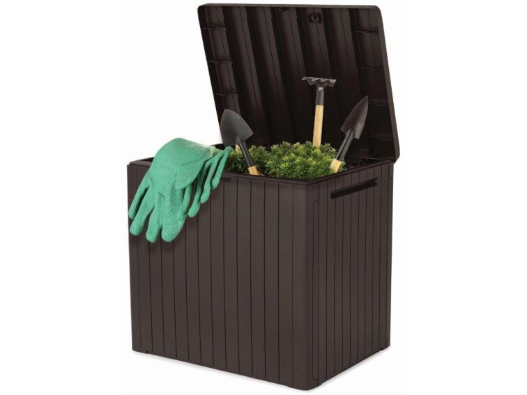 Úložný box CITY STORAGE Keter hnedý 58x44x55cm
