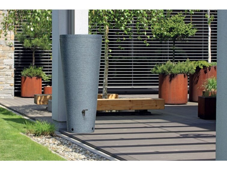 Nádoba na dažďovú vodu TUBO granit 120l/210l/320l