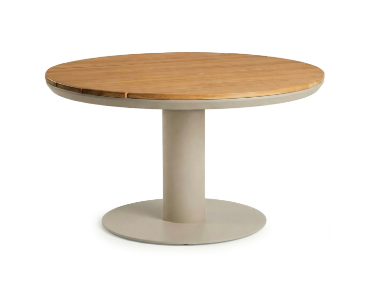 Morena jedálenský stôl Teak 120 cm okrúhly, nízky