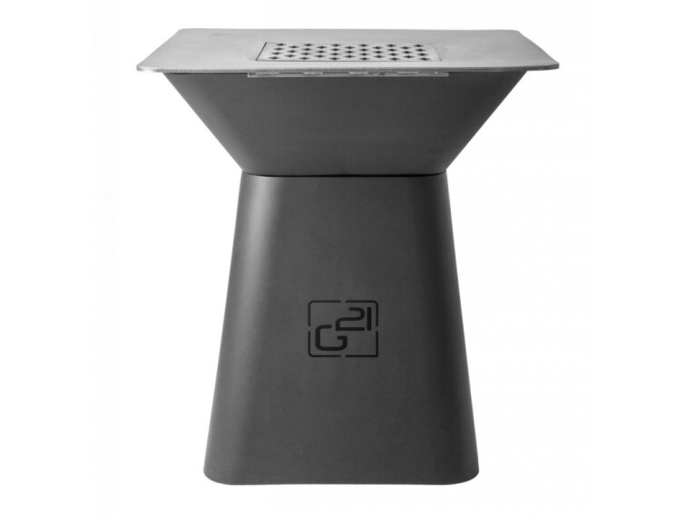 Gril G21 Montana Black a Corten na drevo