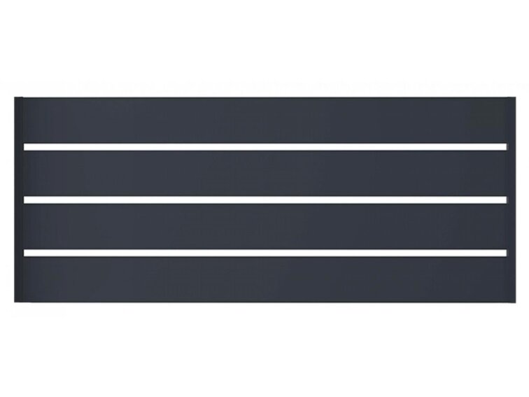 Plotové polia G21 Reno 168x69 cm, antracitové