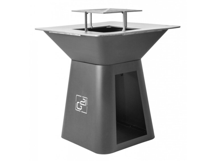 Gril G21 Montana Black a Corten na drevo