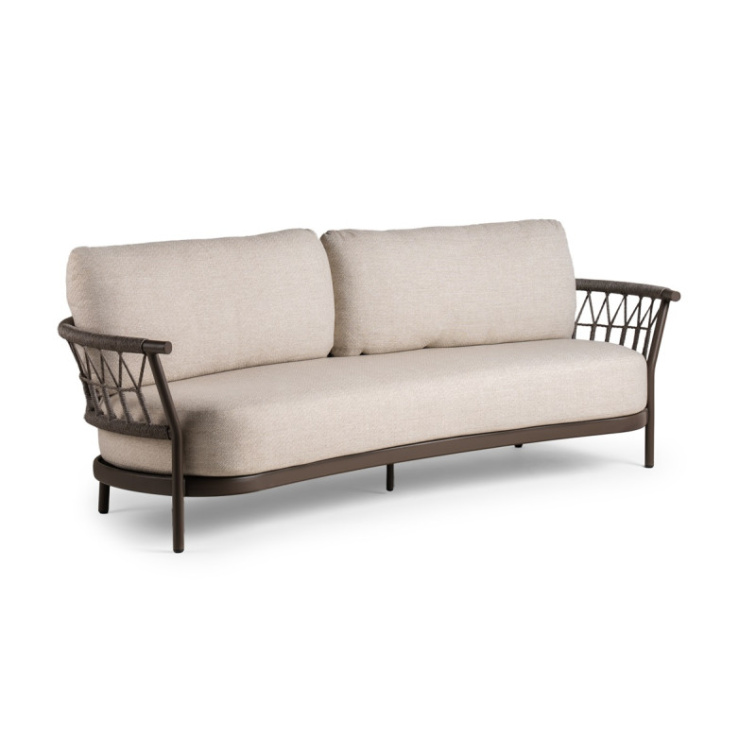 Fresca 3- sedačka sivá