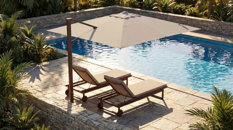 Oasis lehátko sivé