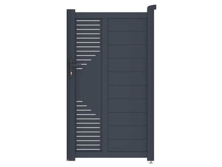 Bránka G21 Marion 100x173 cm pravá, antracitová