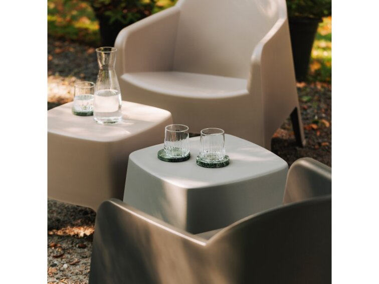 Stolička a odkladací stolík v jednom MILANE 485x485x440 mm