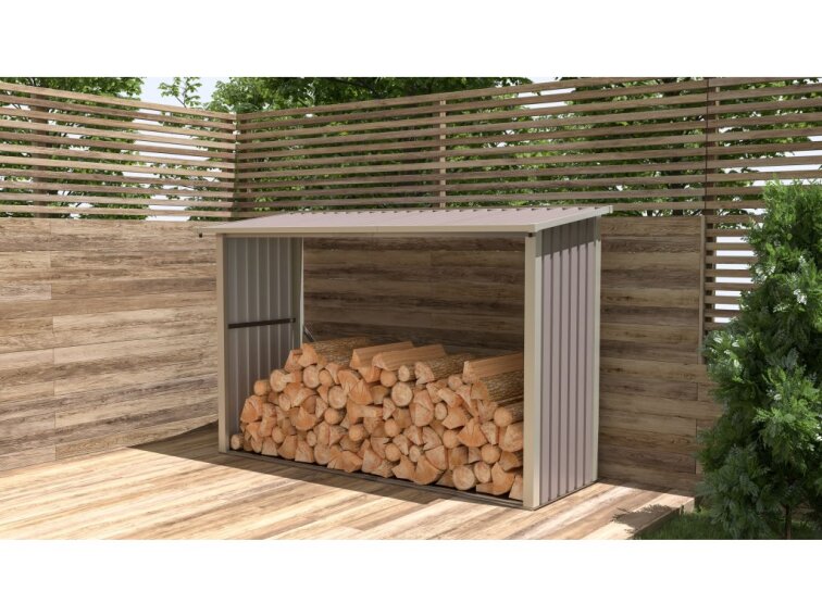 Prístrešok na drevo G21 WOH 335 - 242 x 89 cm