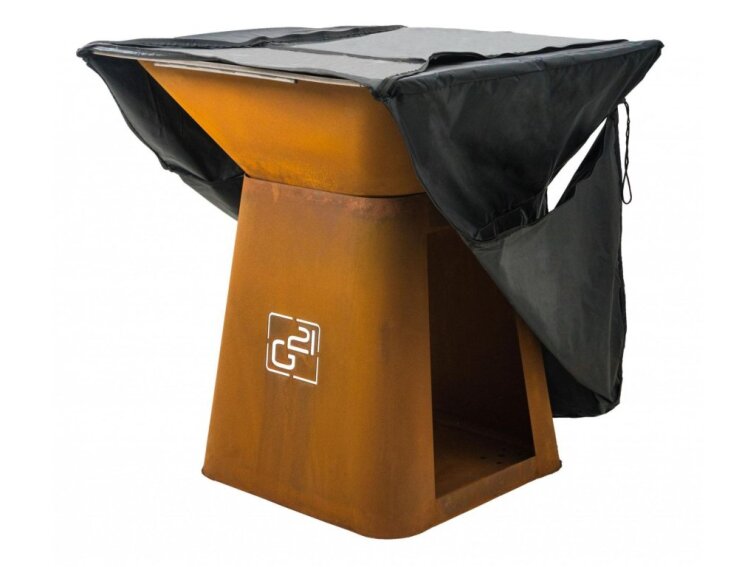 Gril G21 Montana Black a Corten na drevo