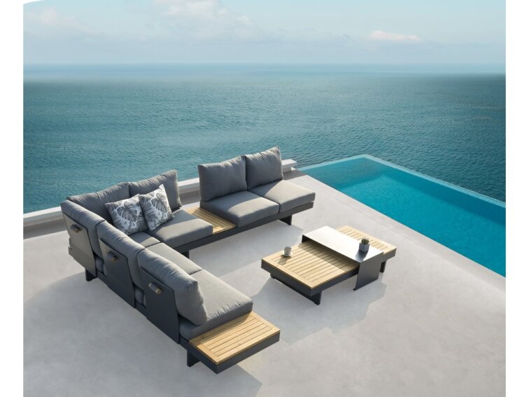 BARBADOS sedacia súprava stone