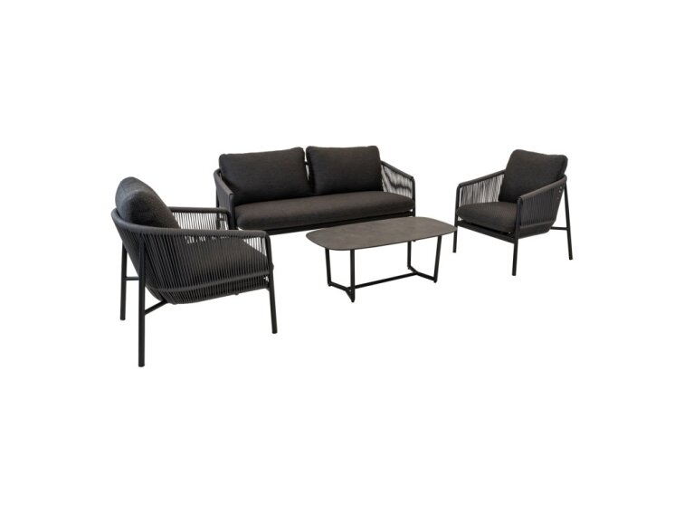 OSAKA sedacia súprava čierna