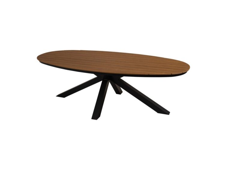 AREZZO OVAL stôl 240x113x74 xm