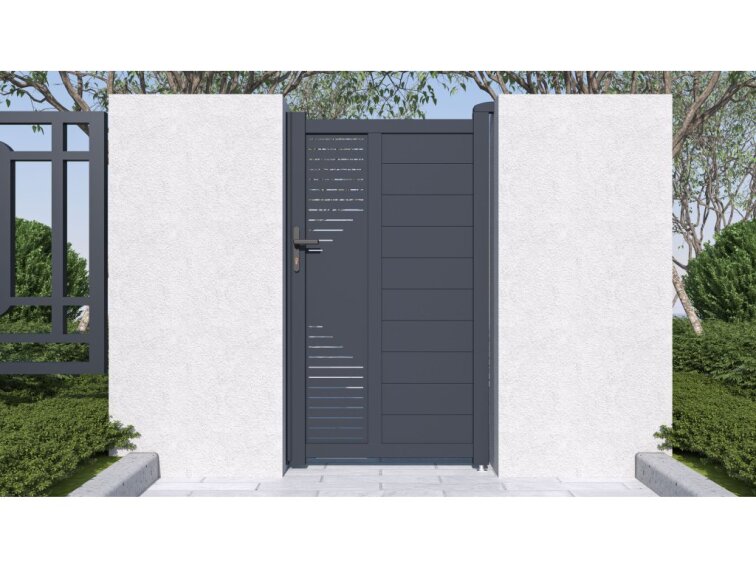 Bránka G21 Marion 100x173 cm pravá, antracitová