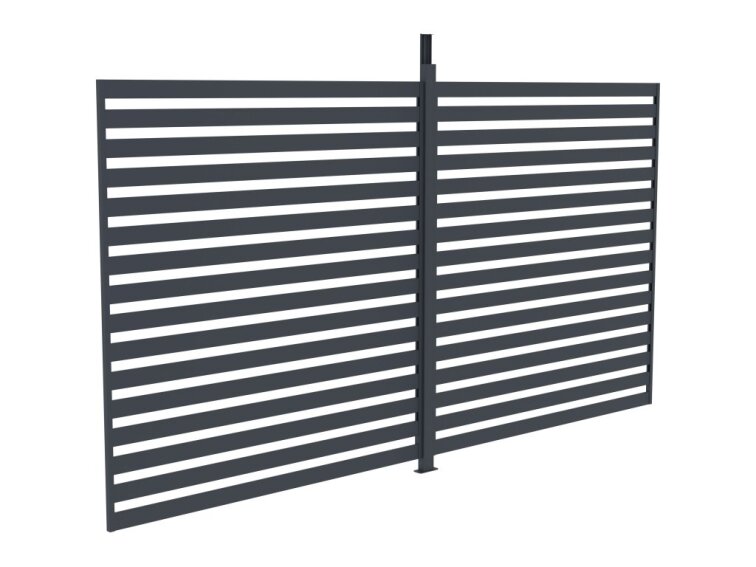 Príslušenstvo G21 otočná lamelová stena 2,8x2,2 m pre pergolu Austin