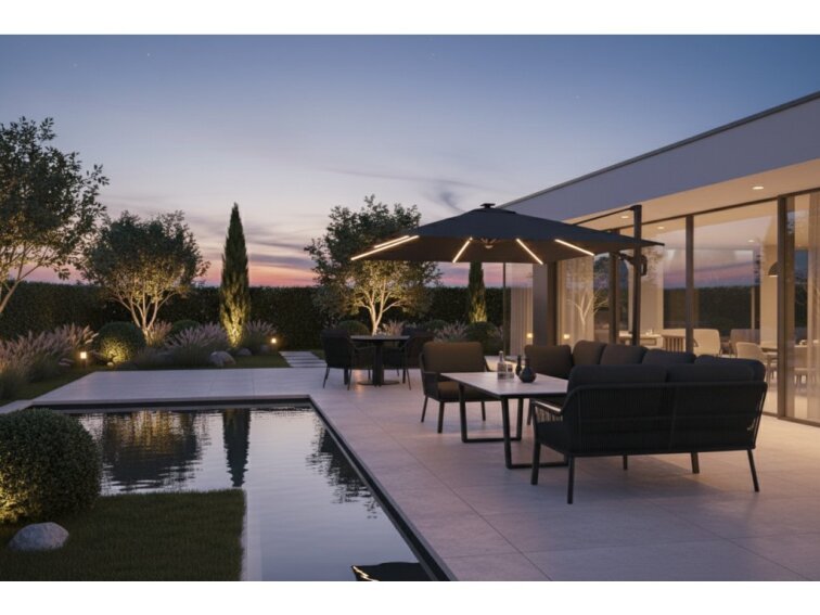 LIV jedálenská súprava čierna ľavá