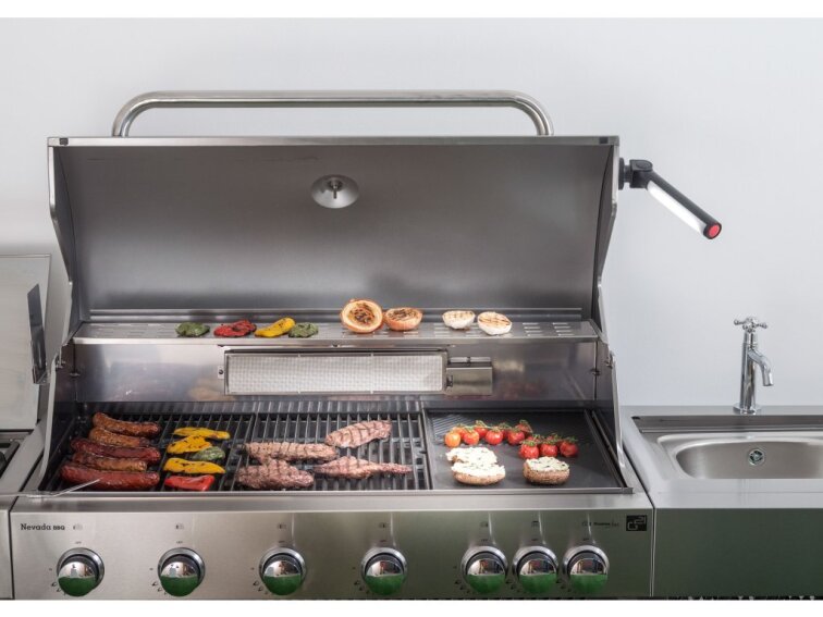 LED lampička G21 s magnetom pre grily