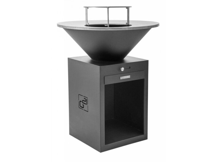 Gril G21 Oregon Black a Corten na drevo