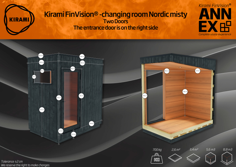 Kirami FinVision® MODUL- šatňa