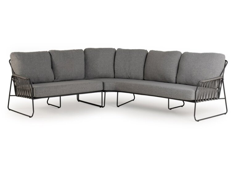 RIVERA jedálenská súprava šedá