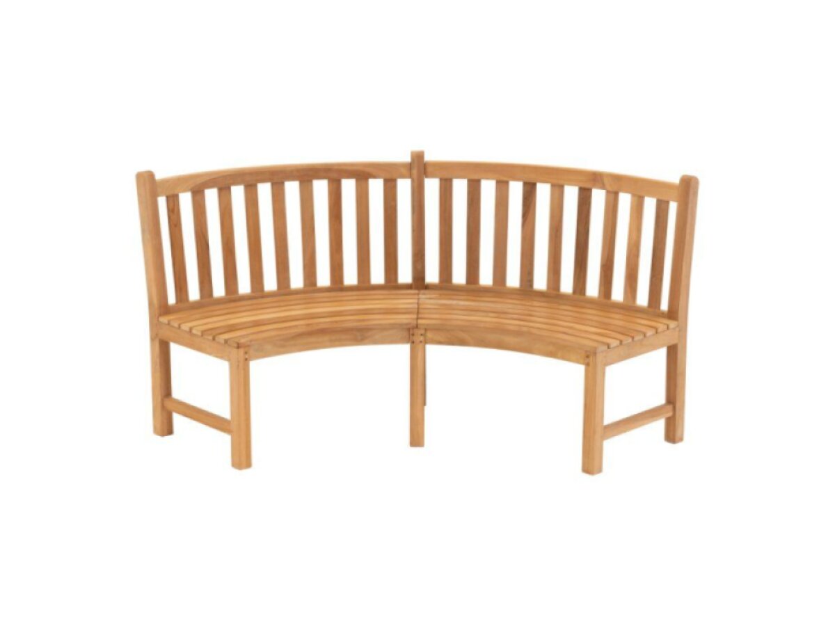 Lavička TEAK ROUND