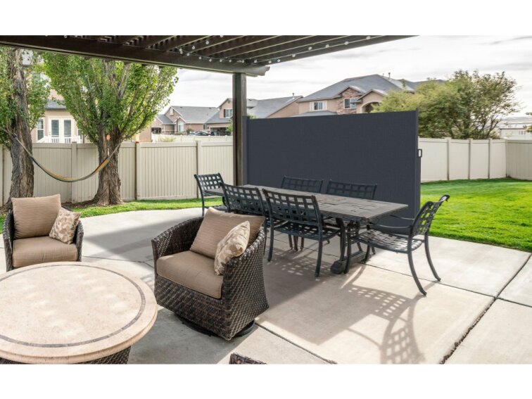 Bočná markíza G21 160x300 cm zaťahovacia, antracitová