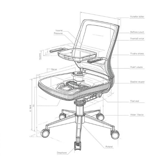Zahradní židle JABLE černá s hnědým výpletem