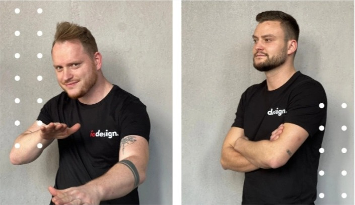 Otočné křeslo HARPER bílé