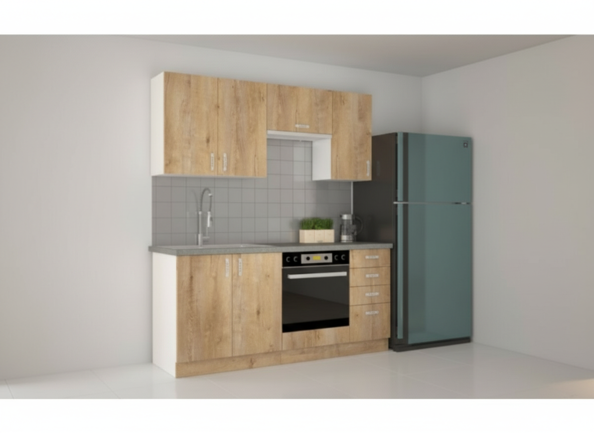 Kuchyňská Linka Sára Lefkas 180 cm - Moderní Design a Variabilita