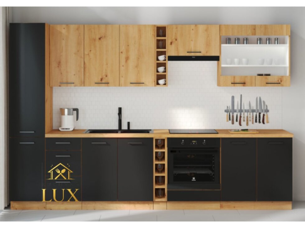 Stylová kuchyňská linka Modena 1 - Moderní design 315 cm