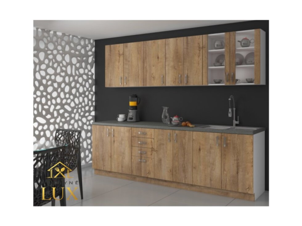 Kuchyňská linka Sára Lefkas 2 - 260 cm, moderní styl