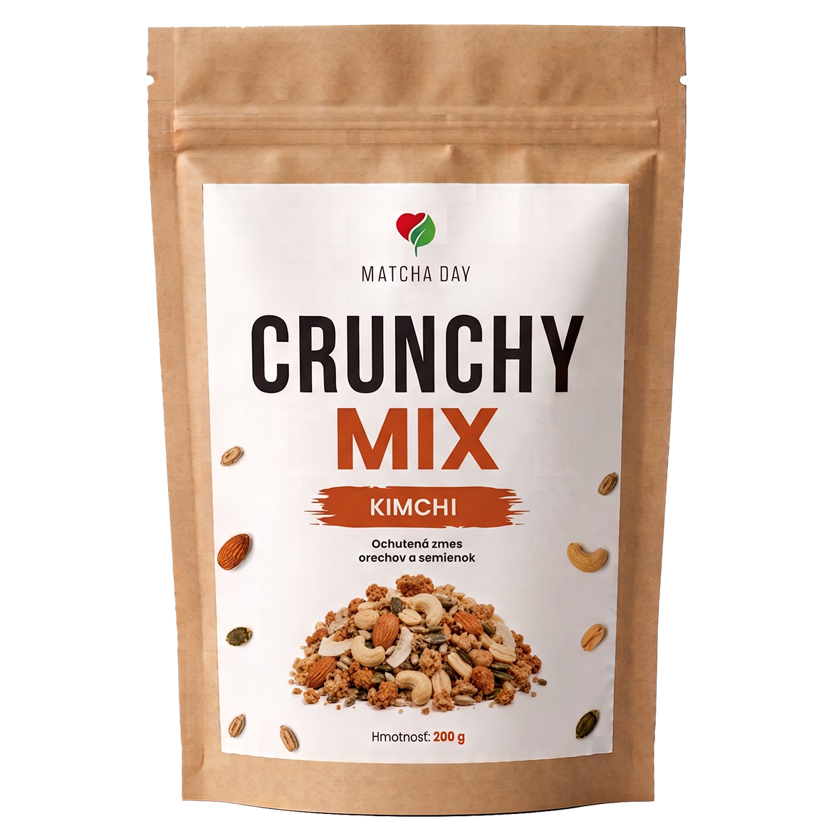 Crunchy Mix – Kimchi zmes orechov a semienok 200g
