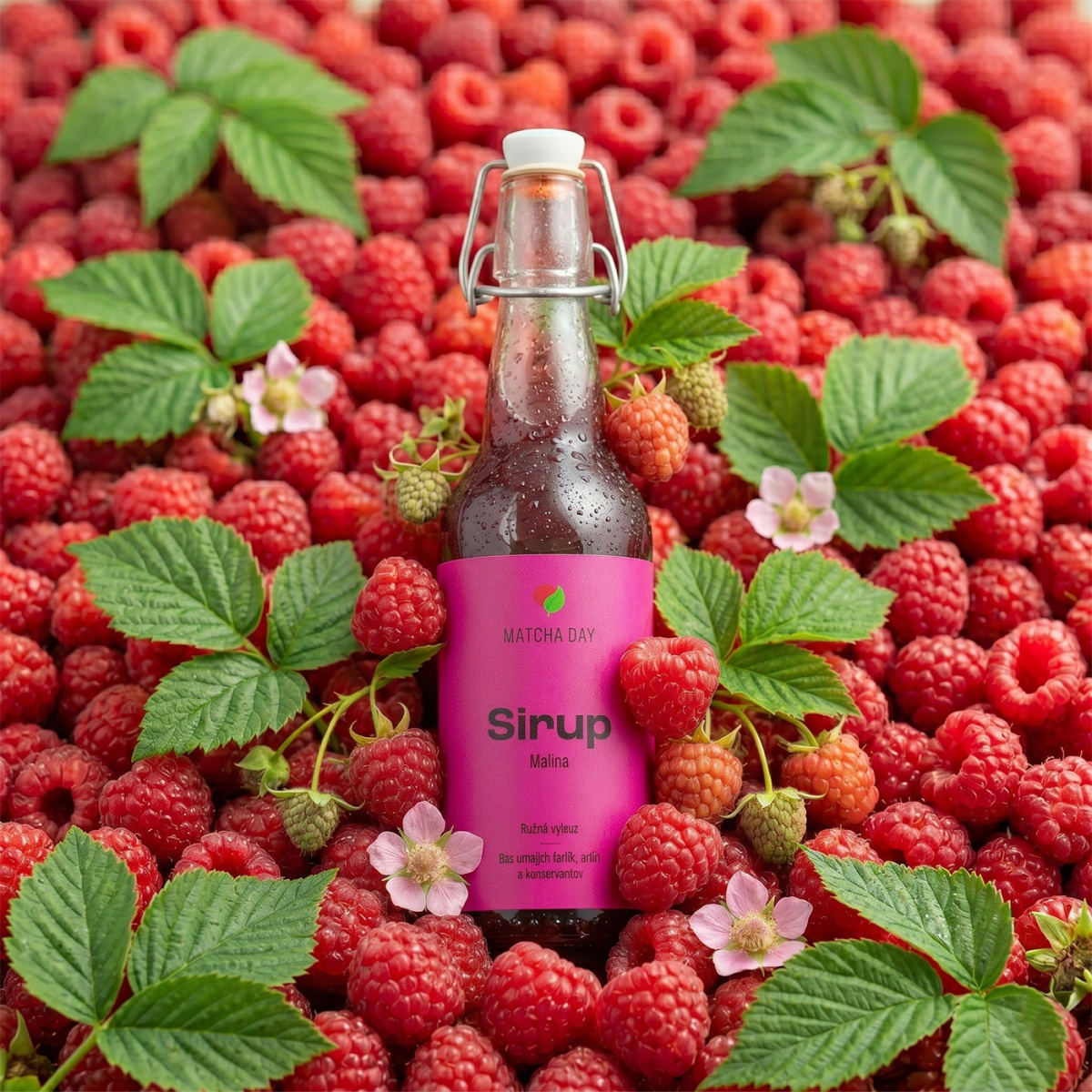 Malinový sirup