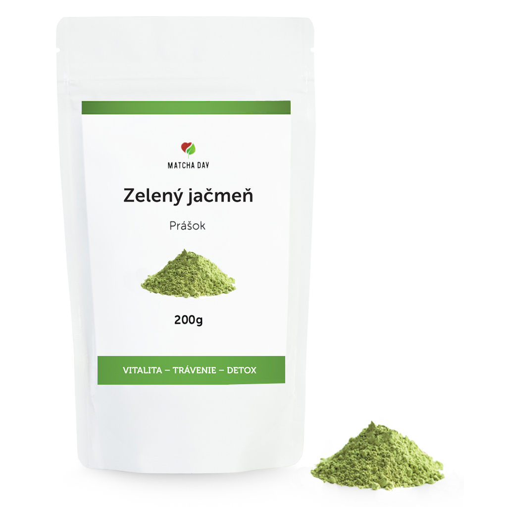 Zelený jačmeň 200g prášok