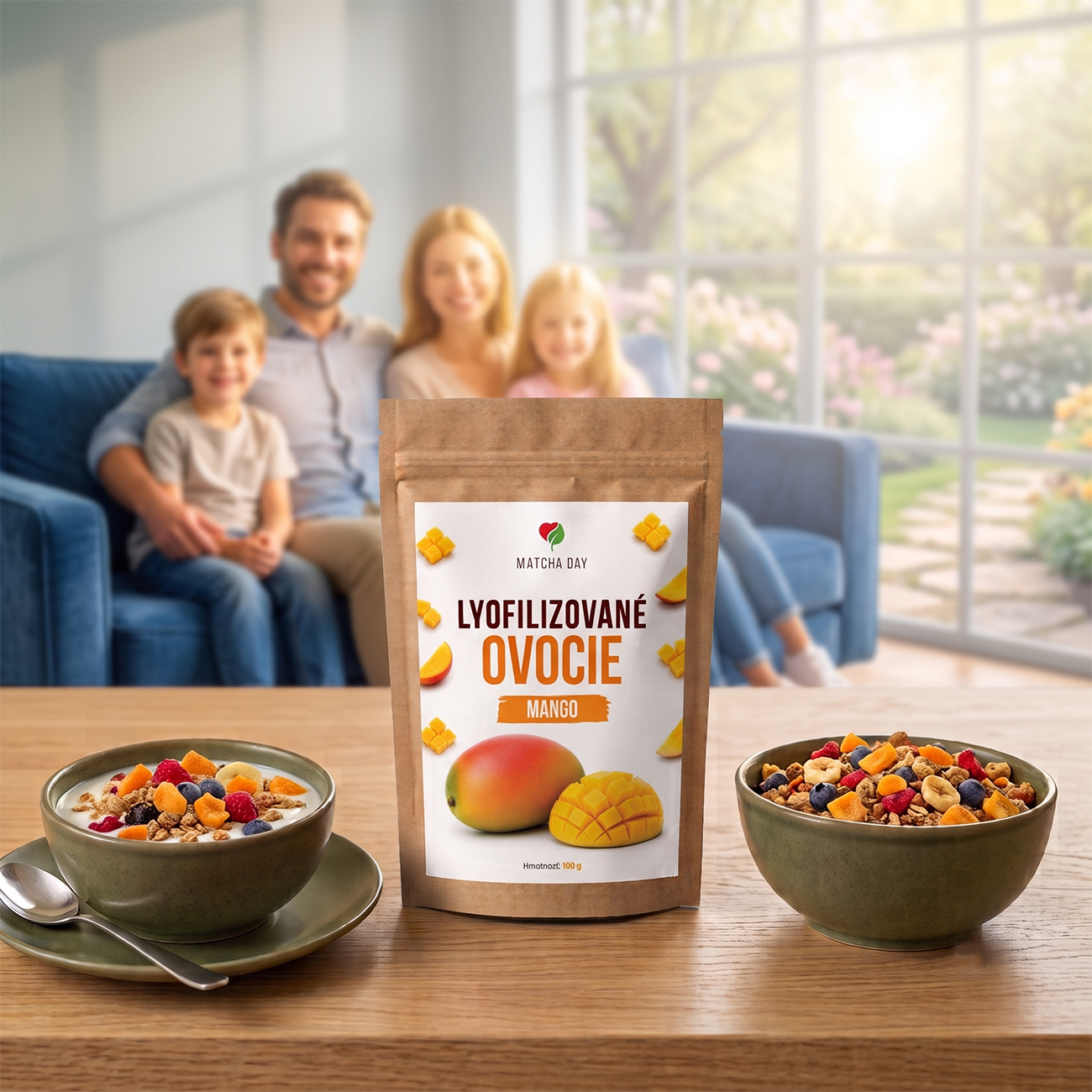 Lyofilizované mango 100g (kúsky)
