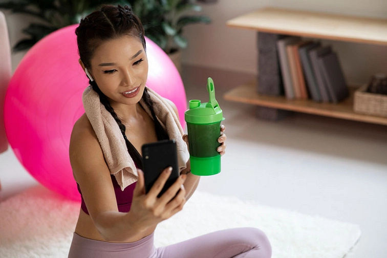 Matcha čaj set Shaker - Mizu (ALU sáčok) 50g