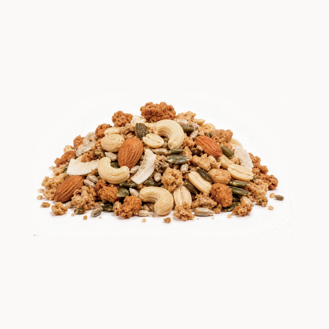 Crunchy Mix – Hot curry zmes orechov a semienok 200g