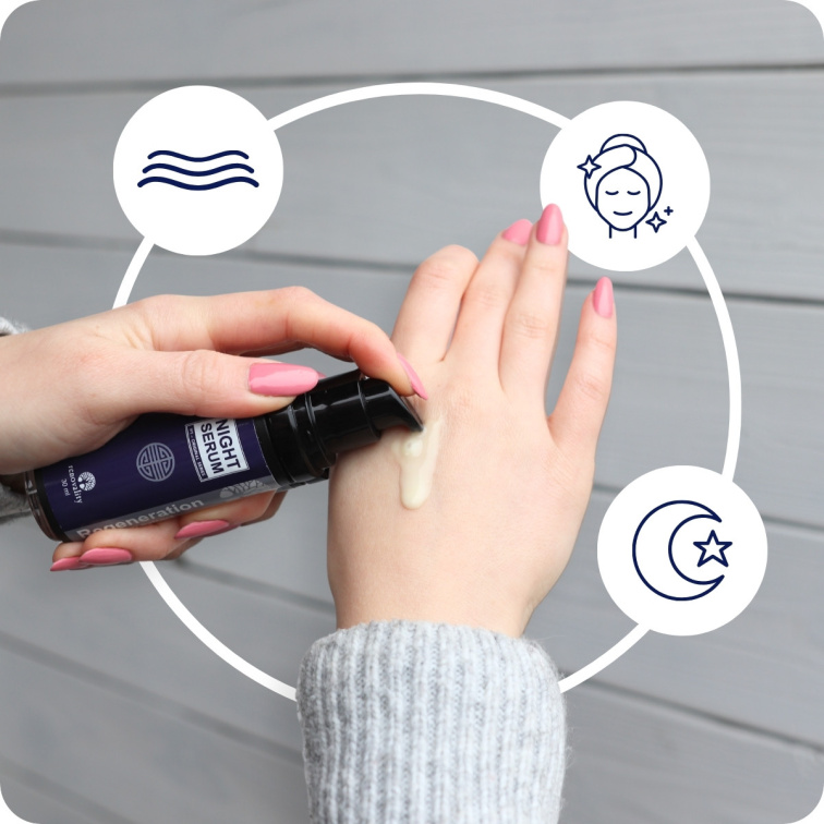 Night Serum REGENERÁCIA hubový extrakt 30 ml