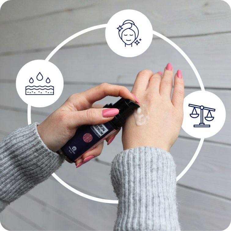 Skin Serum OCHRANA PRED VOĽNÝMI RADIKÁLMI bylinný komplex 30 ml