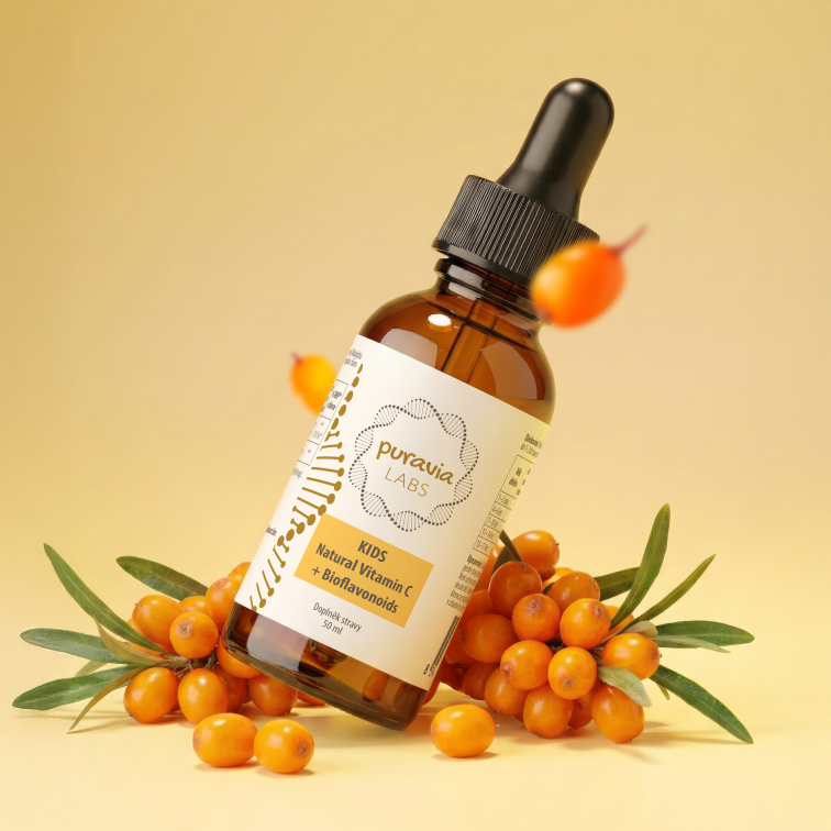 Přírodní vitamín C pro děti, 50 ml