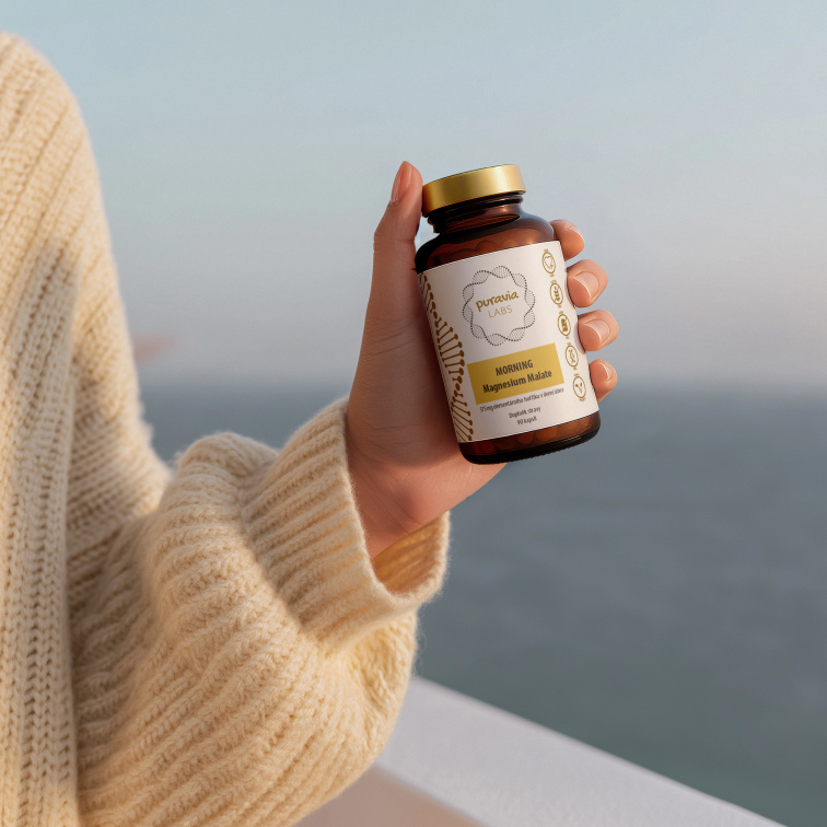 MORNING Magnesium - horčík malát, 90 kapsúl