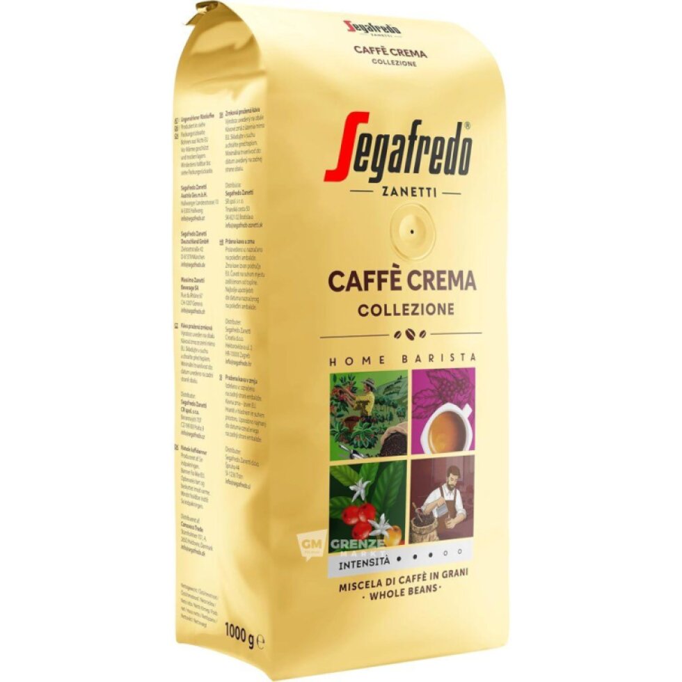 Segafredo Caffè Crema Collezione - Zrnková káva 1 kg